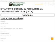 Tablet Screenshot of lecsdf.org